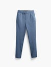 womens velocity tapered pant calcite heather front full flat
