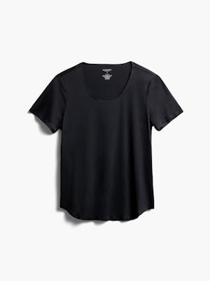 womens luxe touch tee black pg without ddl