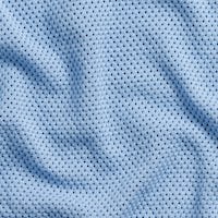 Close up of the fabric of Men’s Labs 3D Print-Knit Air Polo - Light Blue (Early Bird)