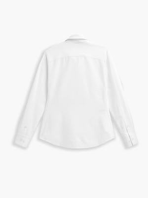 womens aero zero classic shirt white flat