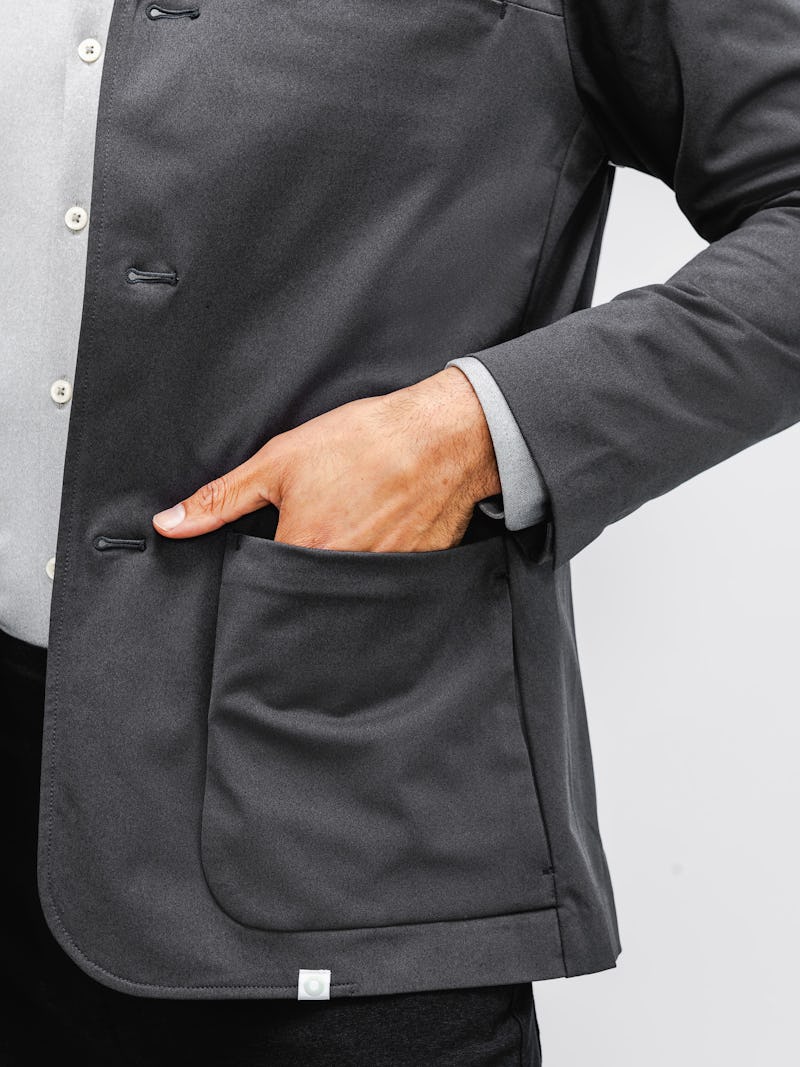 Charcoal Men's Kinetic Chore Blazer | Ministry of Supply