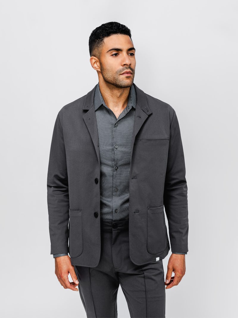 Charcoal Men's Kinetic Chore Blazer | Ministry of Supply