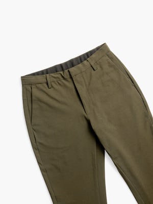 mens kinetic pant moss flat tilted front