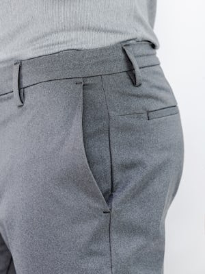 Close up of pocket on Men's Granite Kinetic Pant on model