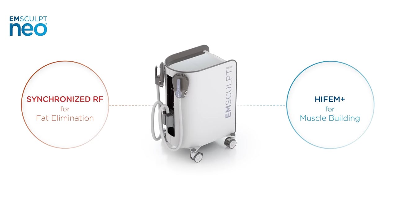 EMSculpt NEO machine diagram