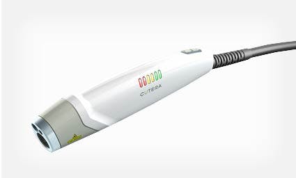 Side view of Genesis V medical device