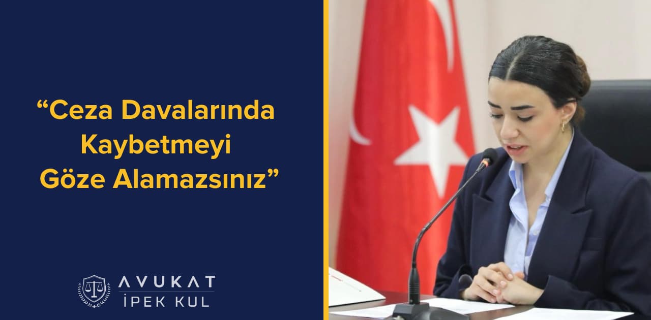 İZMİR CEZA AVUKATI - 