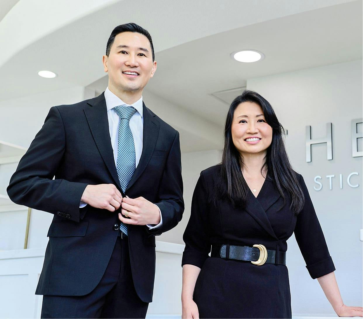 Dr. Elbert Cheng and Dr. Jacqueline Cheng