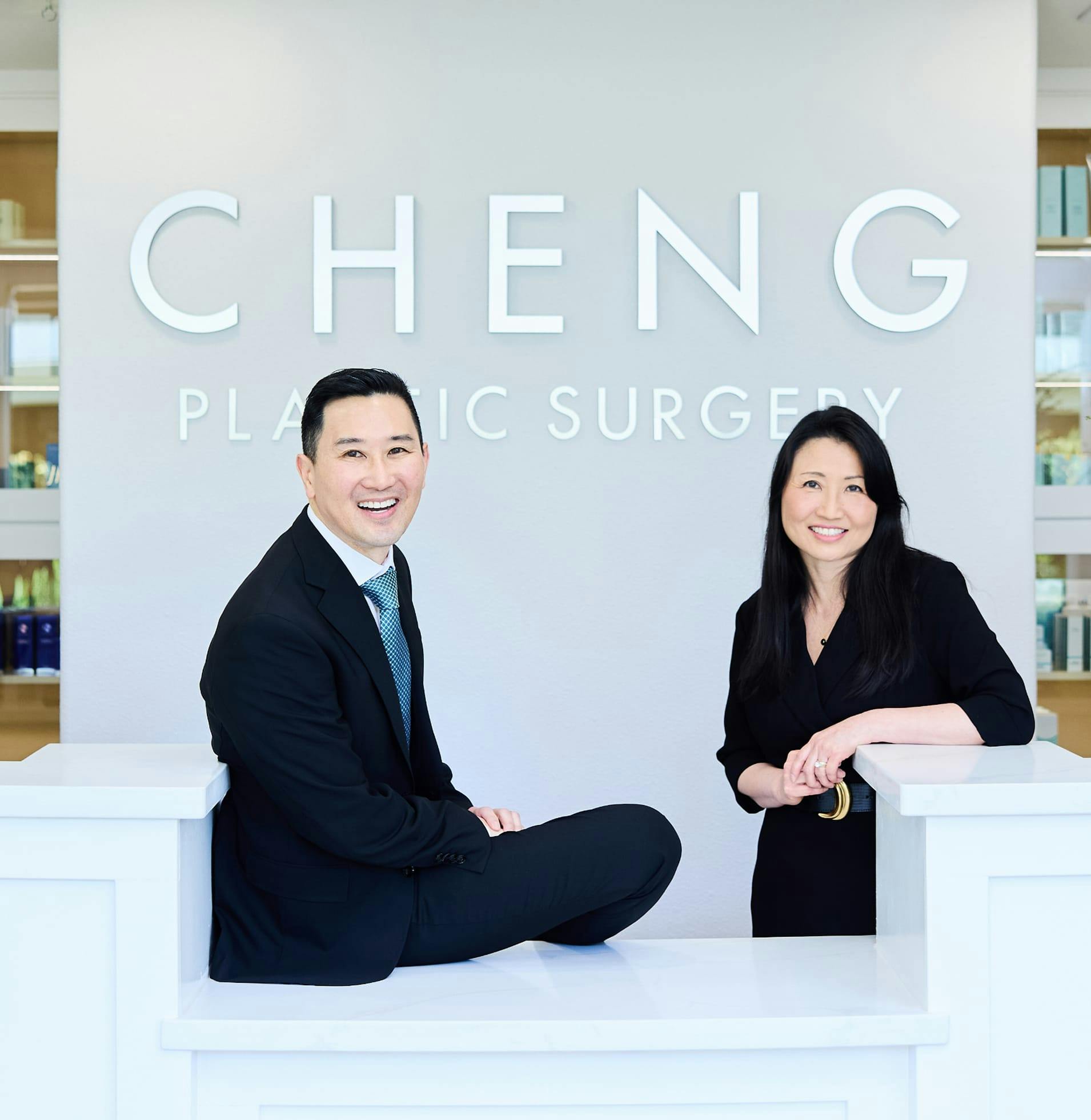Dr. Elbert Cheng and Dr. Jacqueline Cheng