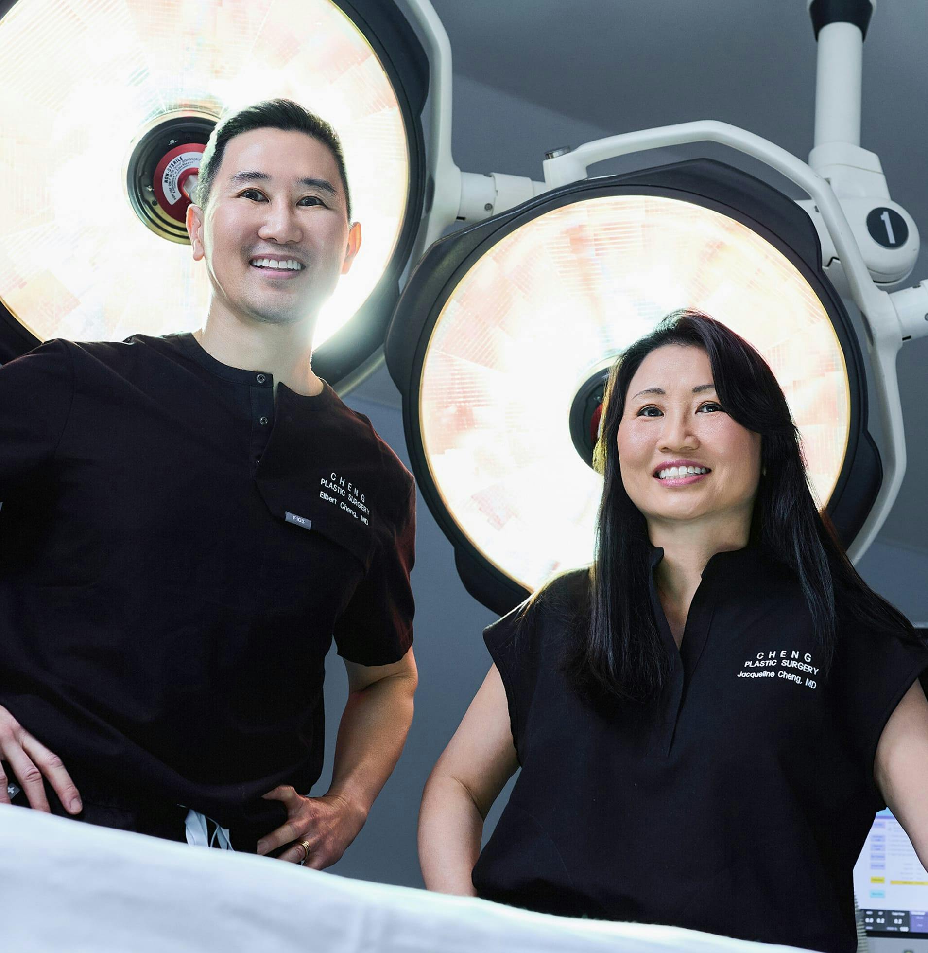Dr. Elbert Cheng and Dr. Jacqueline Cheng