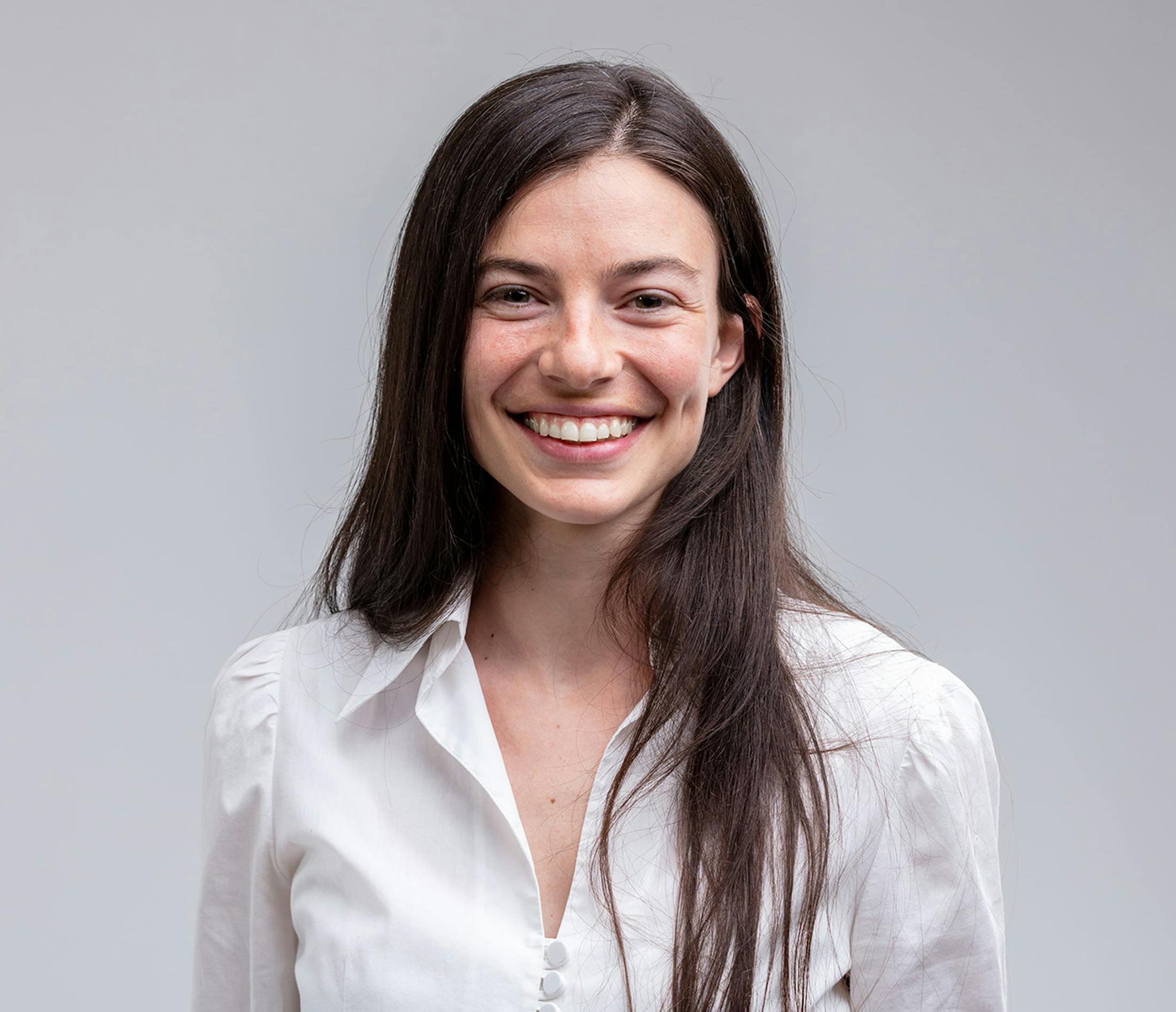 Woman smiling