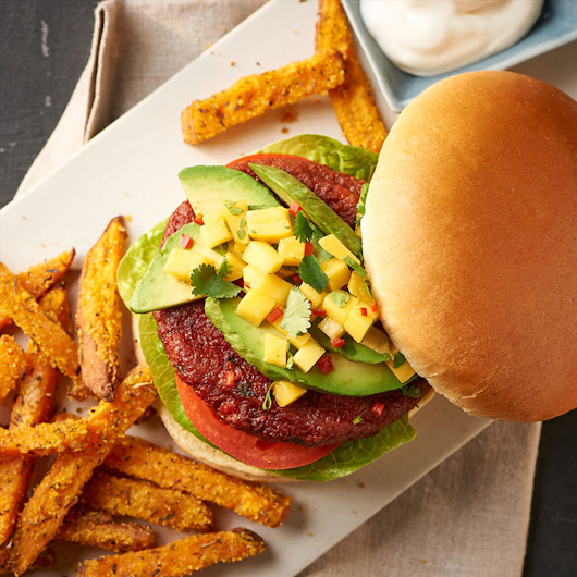 Jamaican Jerk Burger
