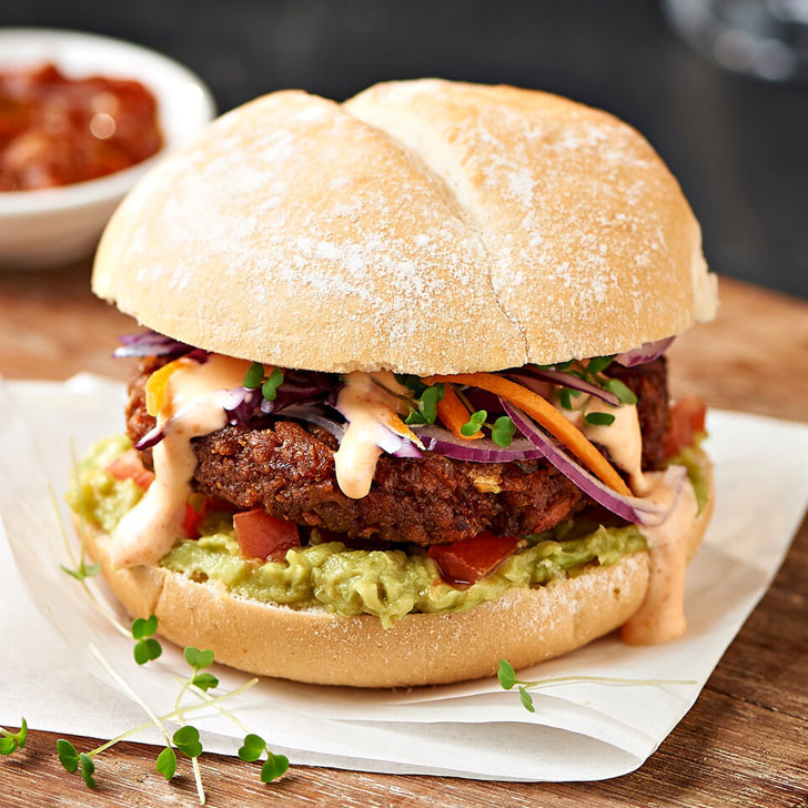 Spicy Vegan Burger