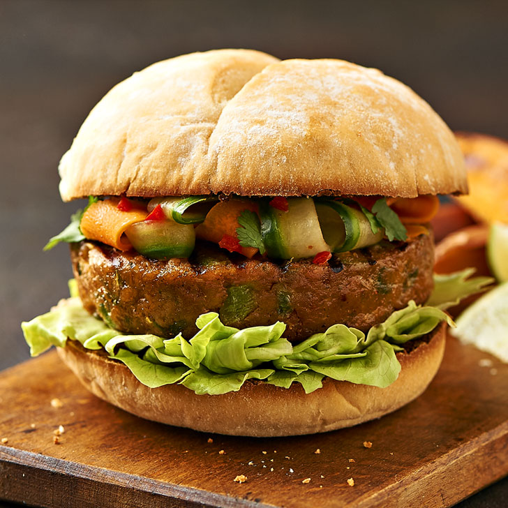 Thai Green Curry Style Burger