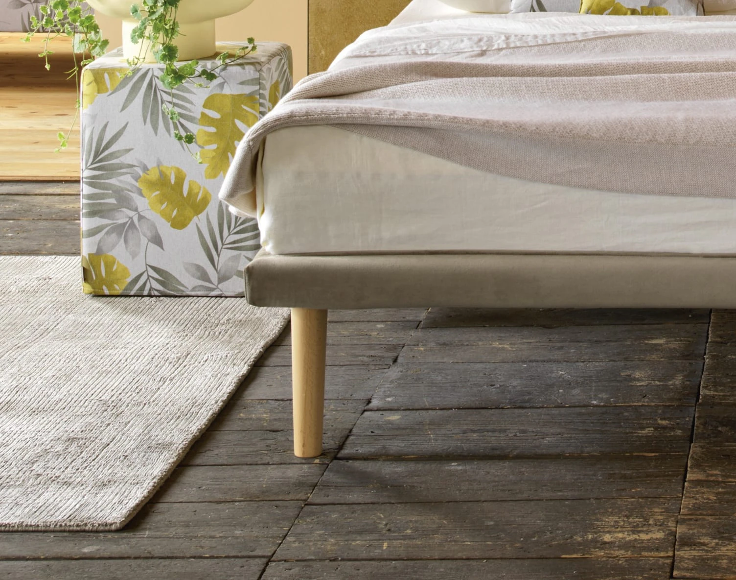 Piedini per reti in legno 