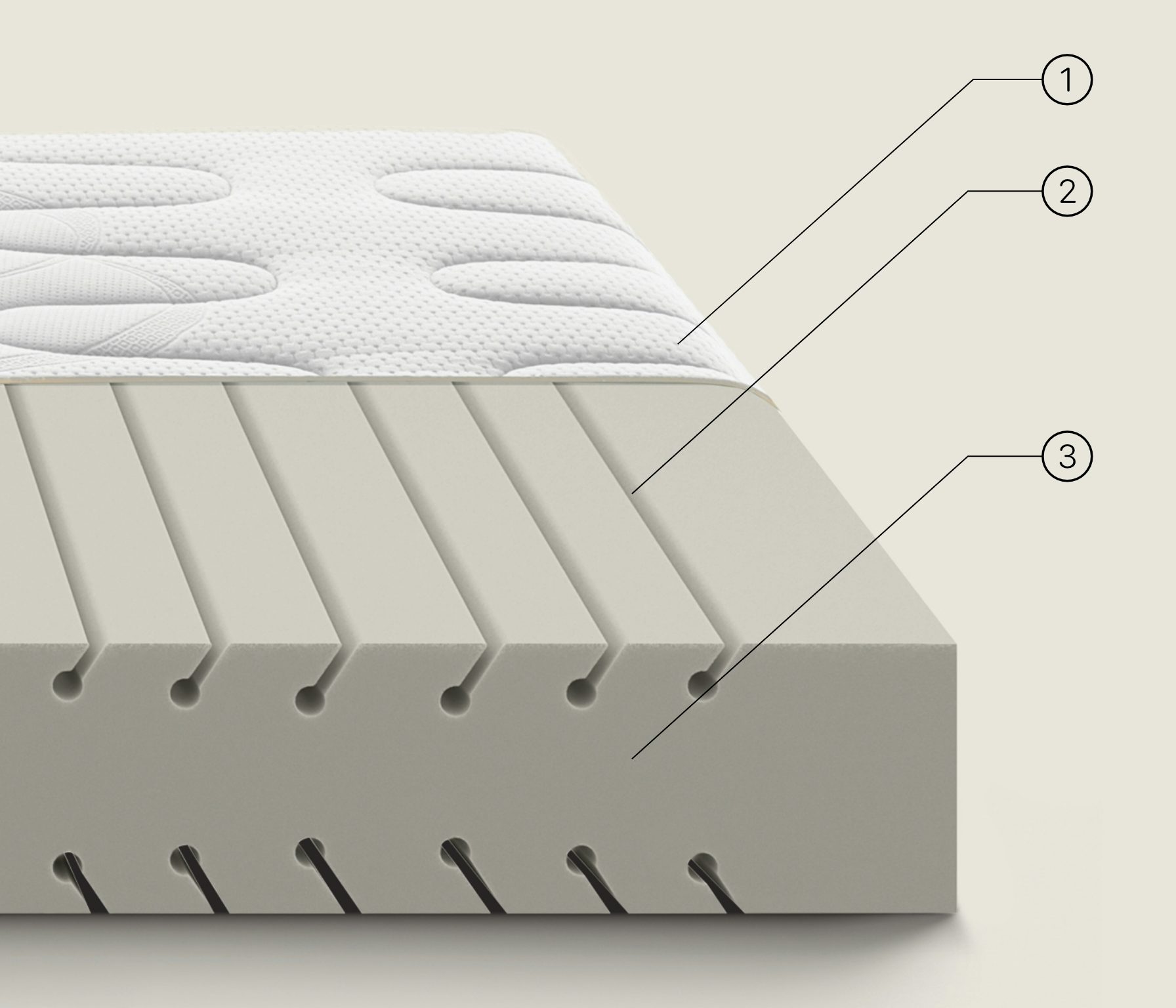 Composizione Fitness Basic Firm Rivestimento in bioceramica con tecnologia FIR L...