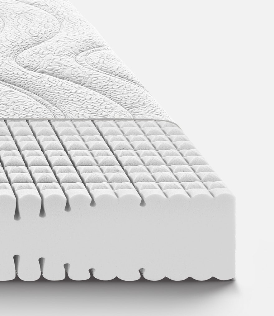 Morbido
Dedicato ai pesi pi&ugrave; leggeri o pi&ugrave; semplicemente a &nbsp;coloro che desiderano riposare su una superficie pi&ugrave; avvolgente.