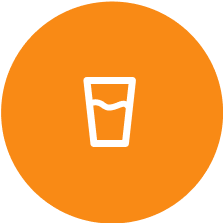 glass of water icon