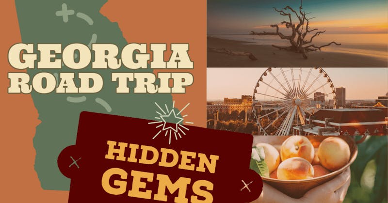 Georgia Road Trip collage