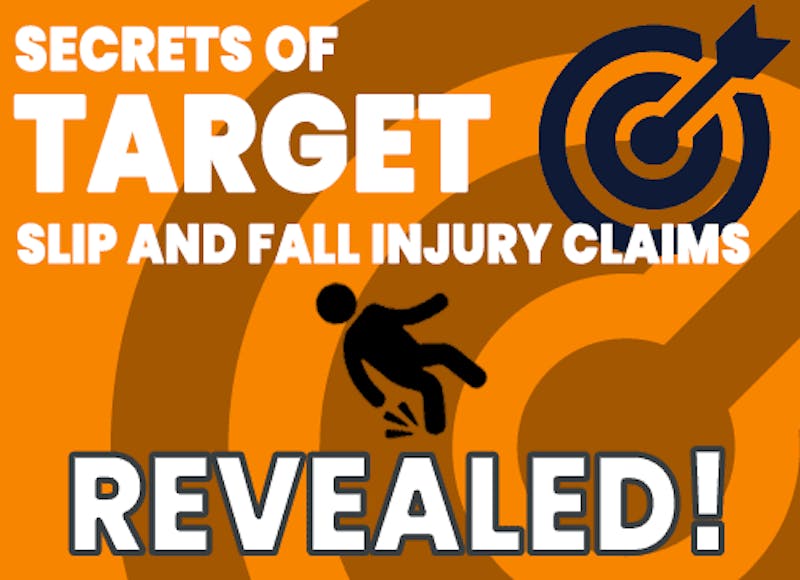 Image of Target and someone slipping and falling