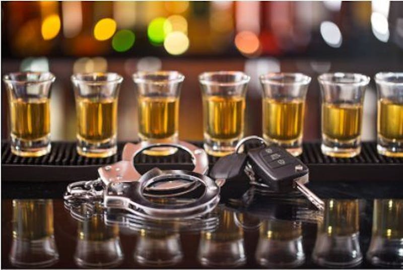 Line of Shots with Car Keys