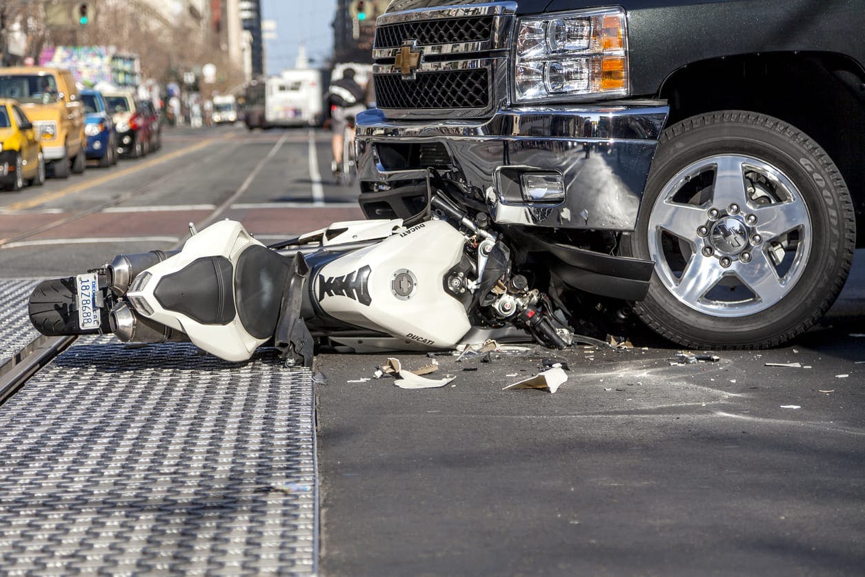 Motorcycle accident