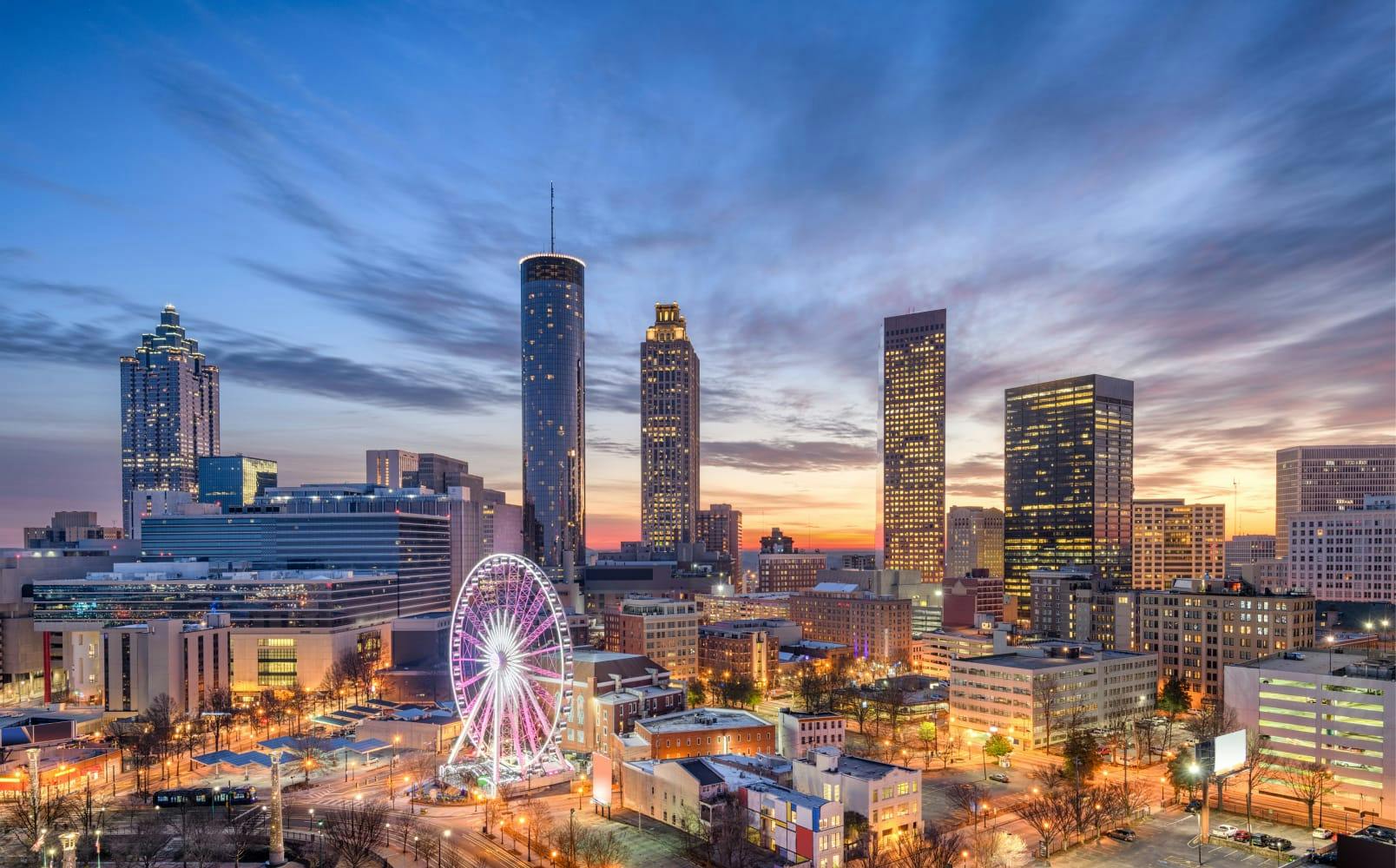 Cityscape view of Atlanta
