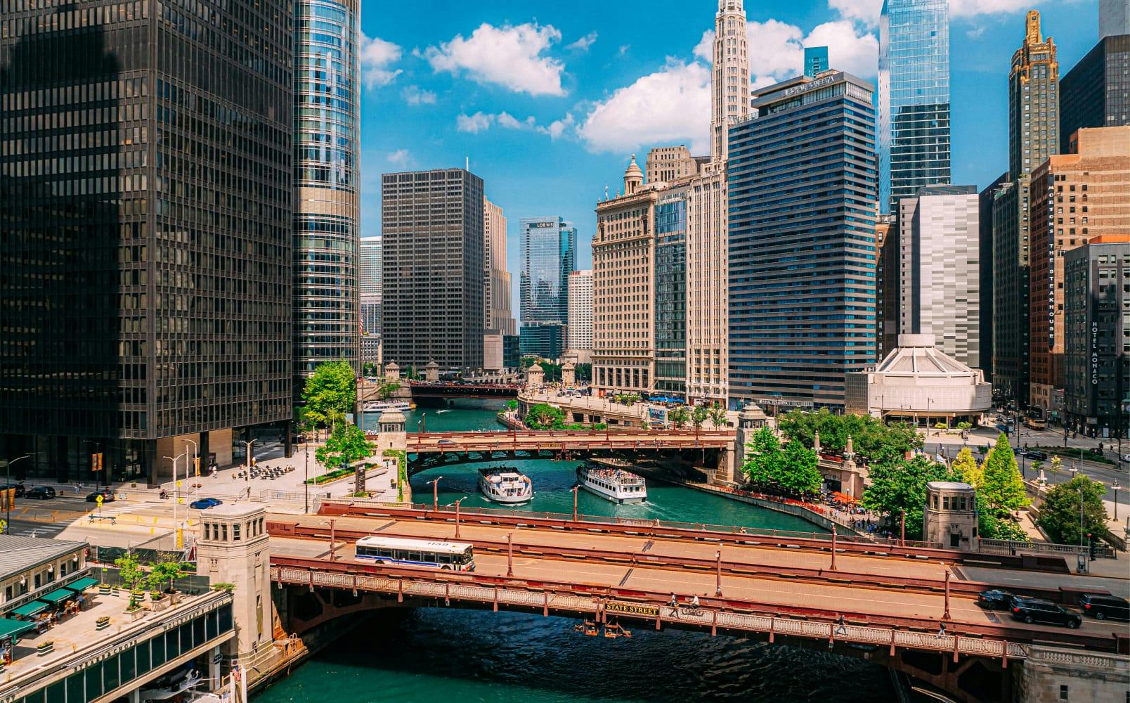 River in Chicago
