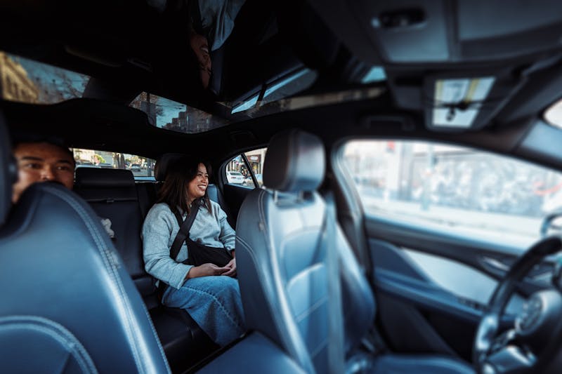 Passangers in autonomous vehicle