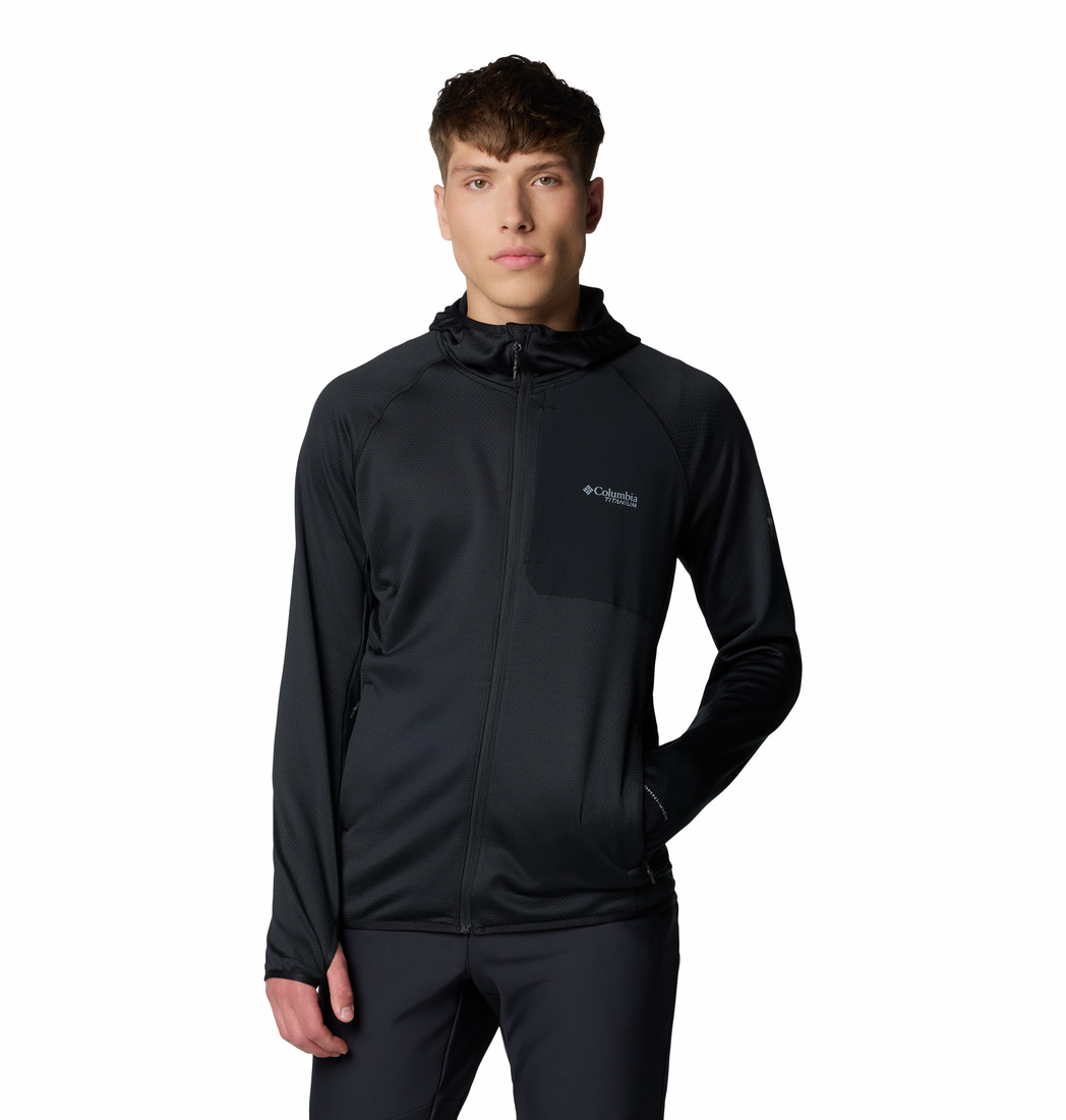 Triple Canyon™ Grid Fleece Hooded Full Zip Jacket 