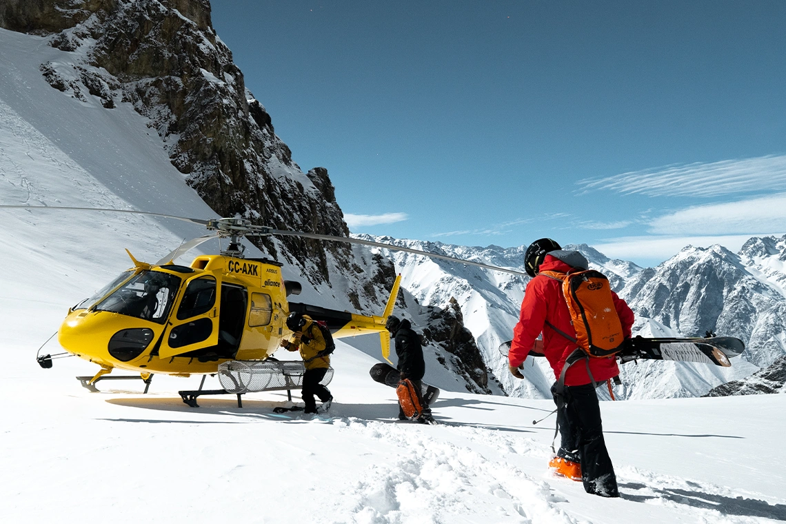 Over 100 Inches of Snow Over Next 10 Days Forecast in Andes Mountains