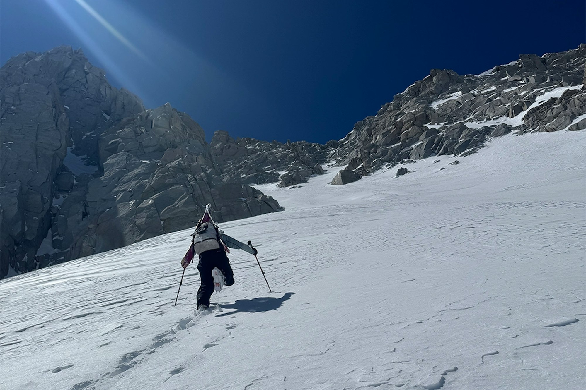 Josh Daiek's Three Tips to Skiing Big Lines This Spring