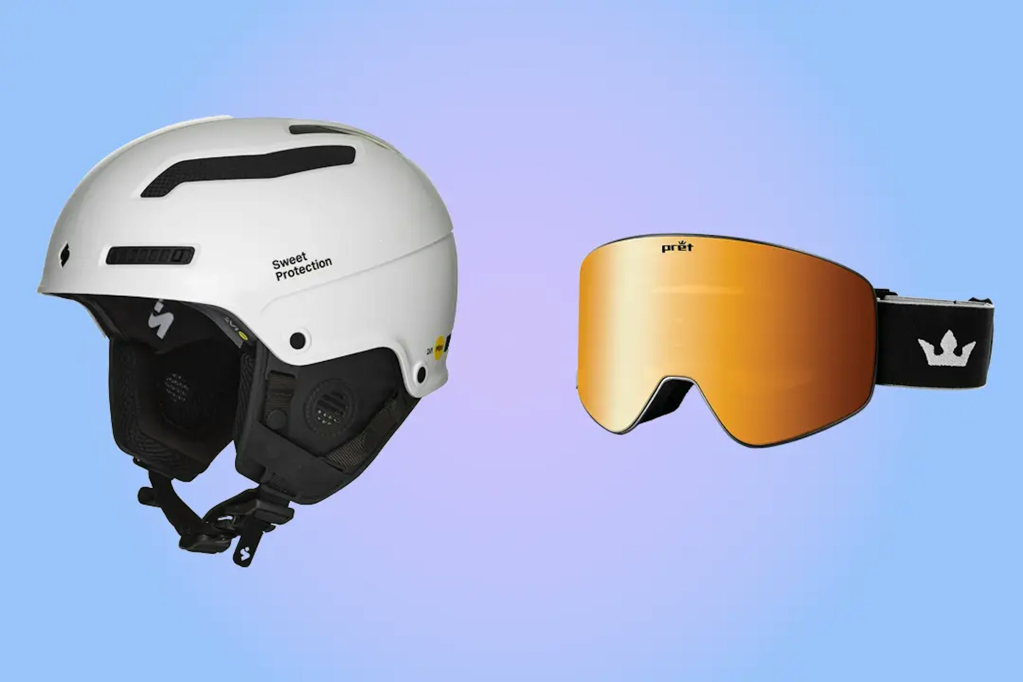 Sweet Protection Trooper VI Helmet and Pret C Series Goggles