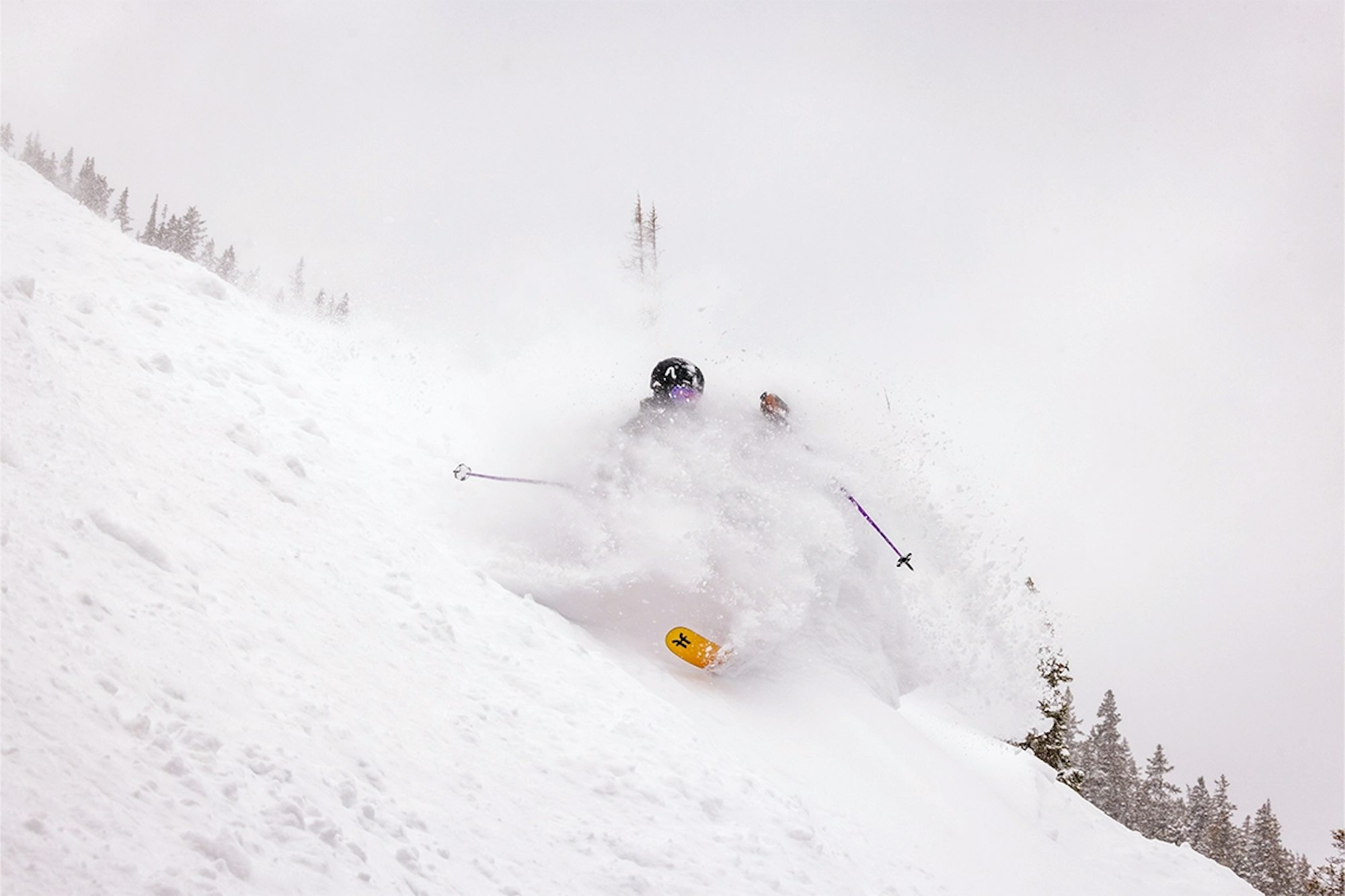May Storm Blankets Arapahoe Basin for Late Season Pow Day