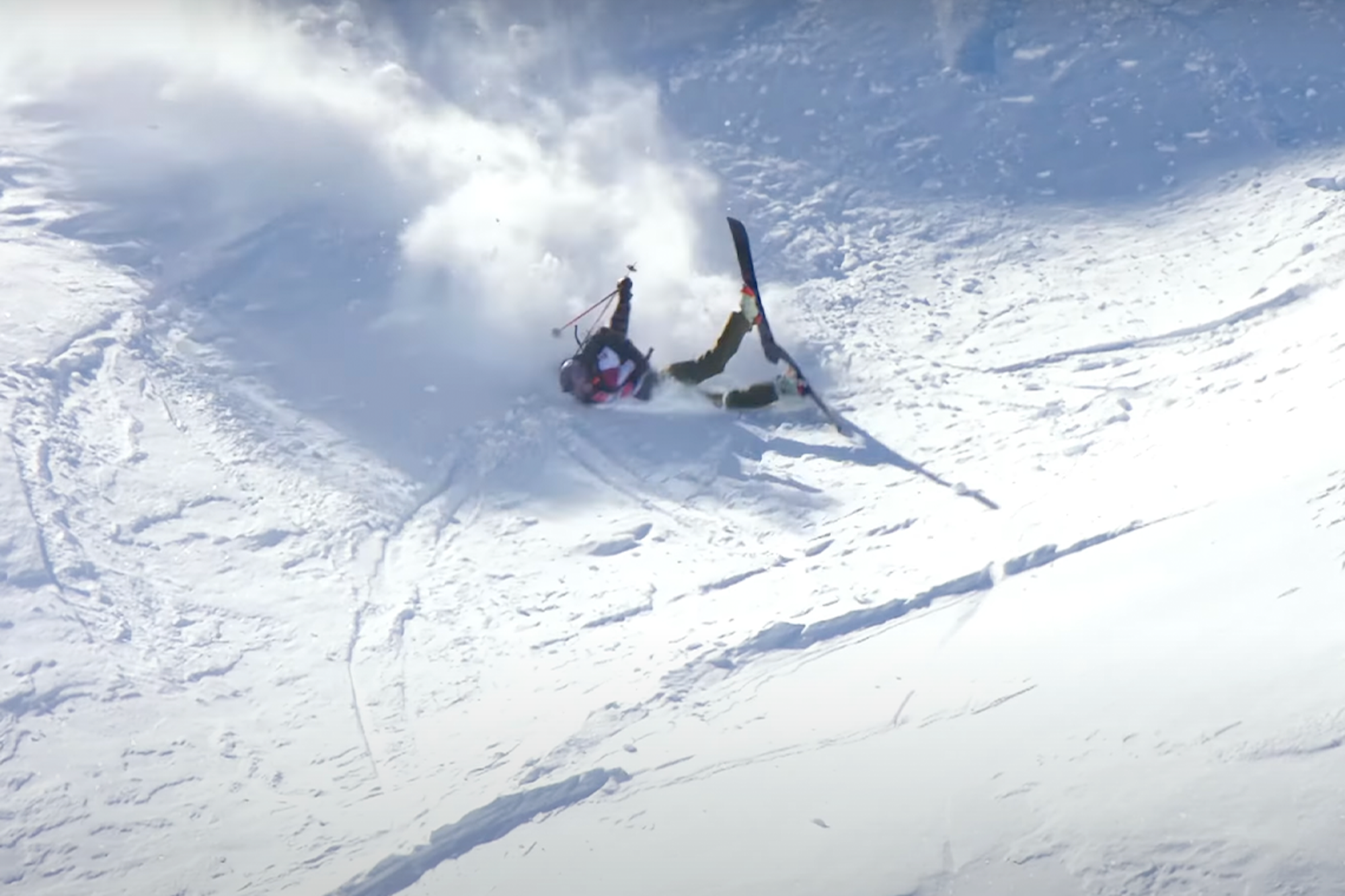 Top 10 Crashes from the 2025 Freeride World Tour