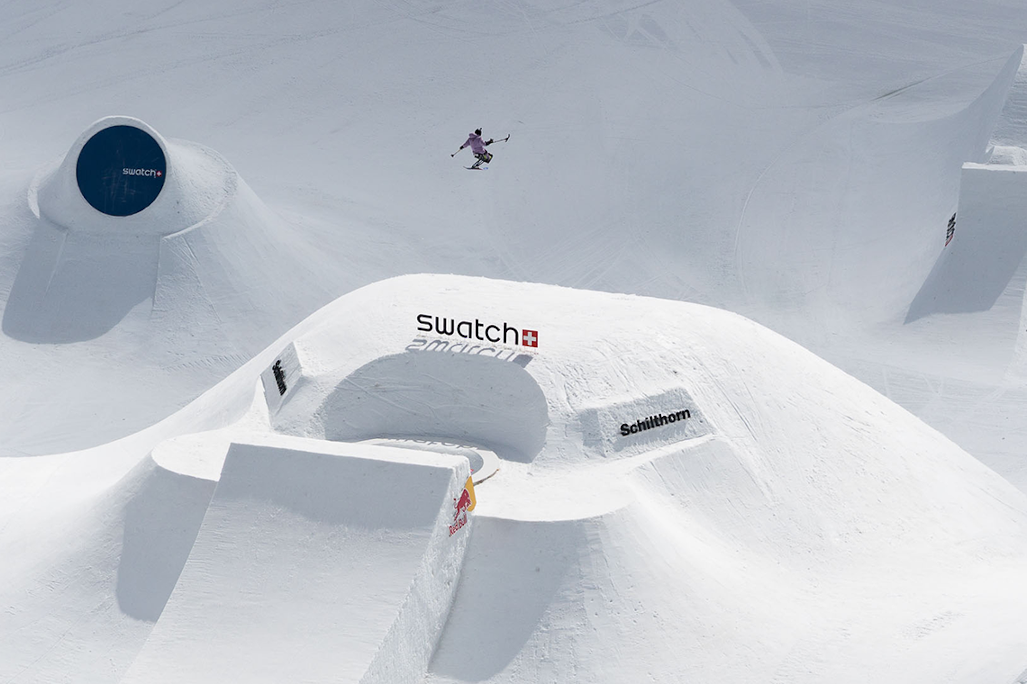 Jay Rawe Lands First Cork 360 to 50-50 Rail Slide at the Swatch Nines