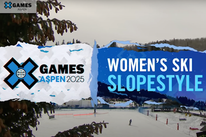 X Games Aspen 2025 Women's Ski Slopestyle Top 3 Runs