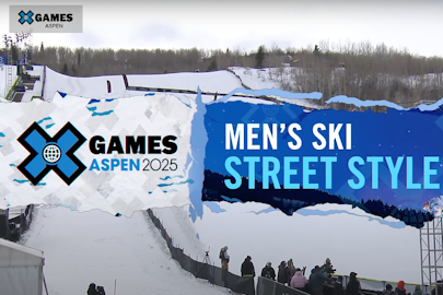X Games Aspen 2025 Men's Ski Street Style Top 3 Runs