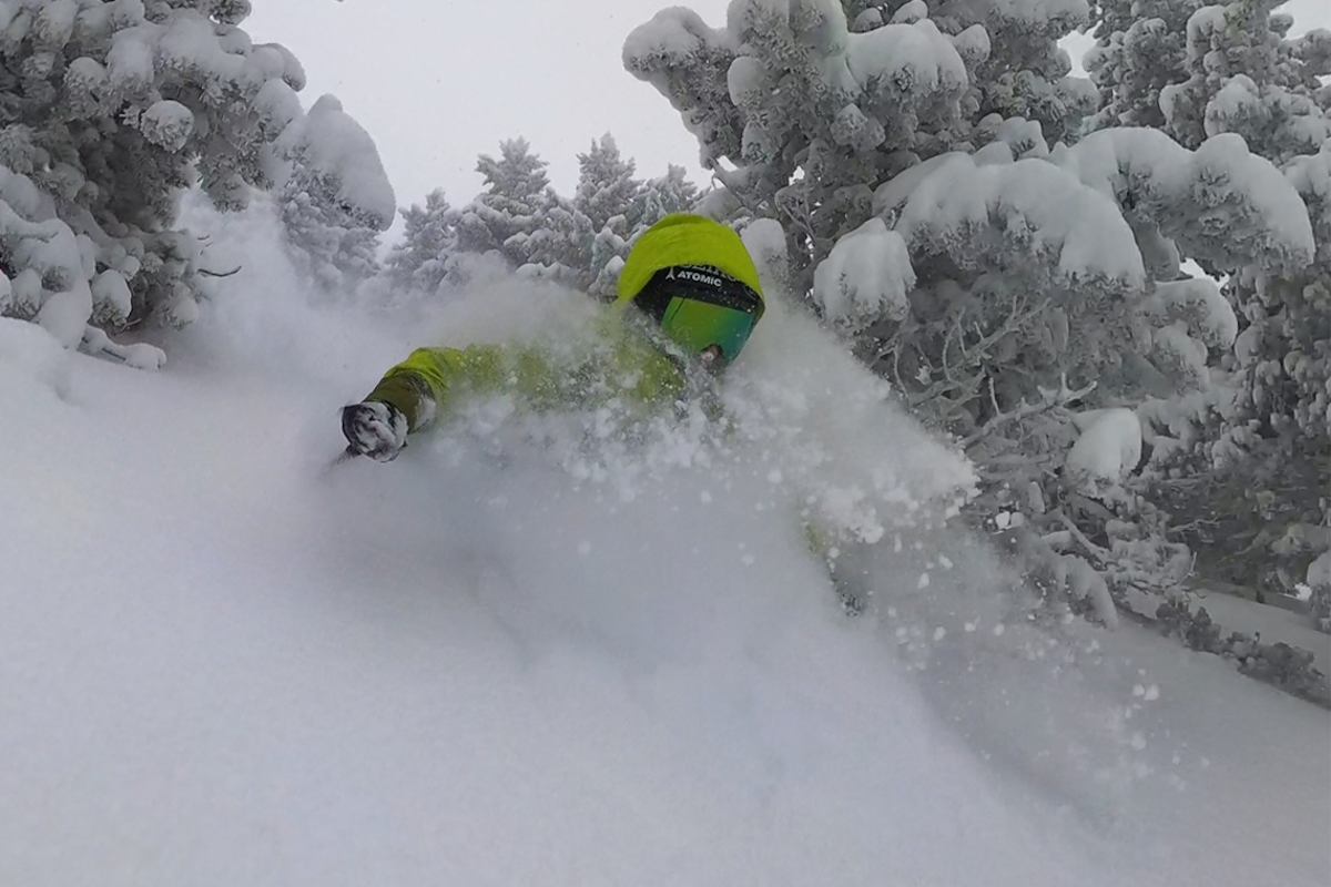 Massive Storm Hits Northern Spain Delivering Bottomless Pow to the Spanish Lleida Pyrenees Mountains