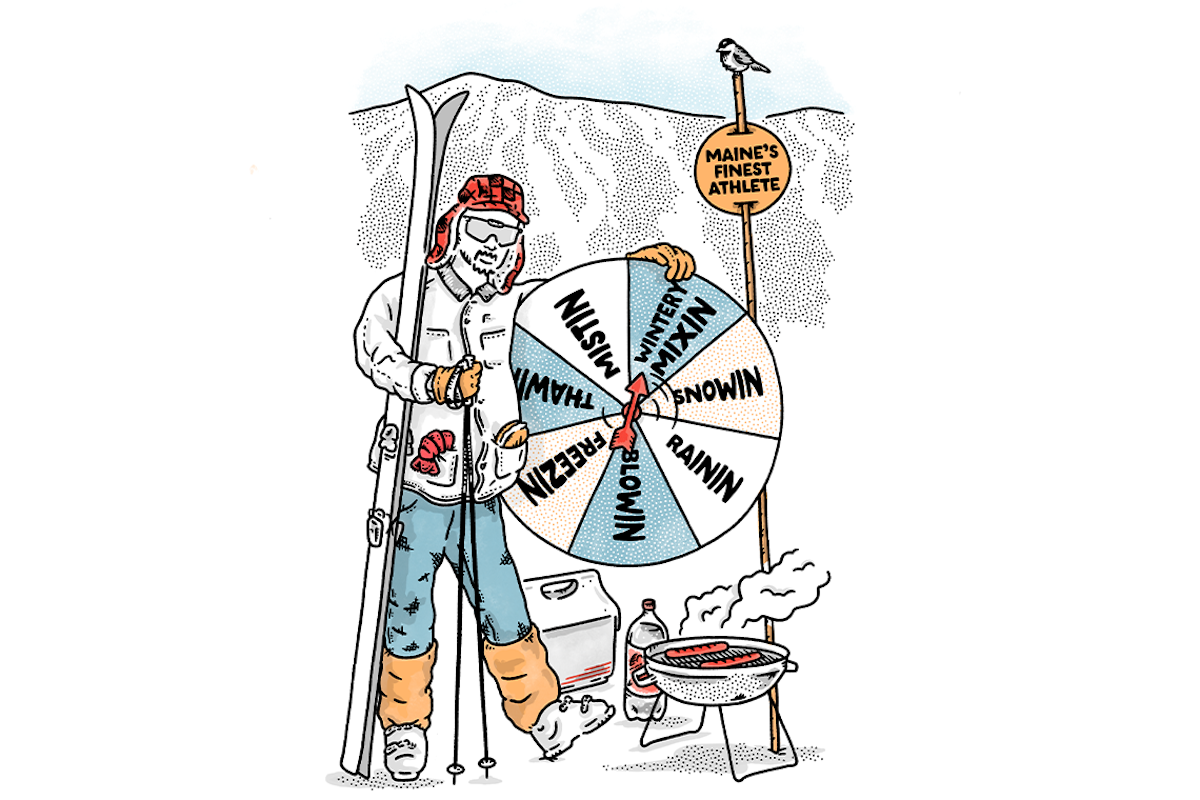 Navigatin'n East Coast Ski Day with Donny Pelletier, Maine's Finest Athlete