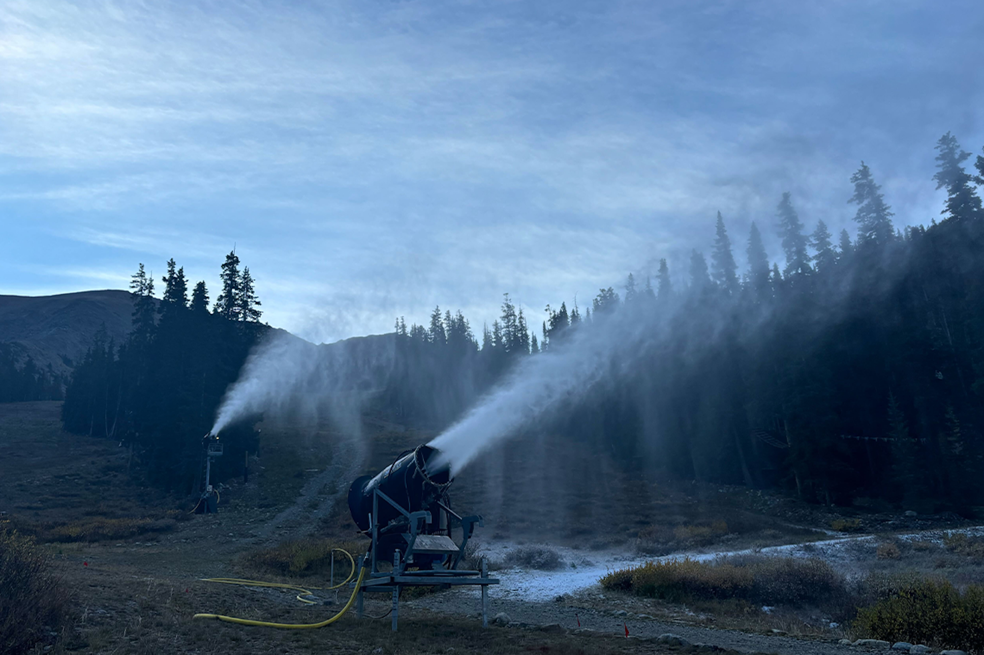 Arapahoe Basin is Among the First Resorts in North America to Kick off Snowmaking