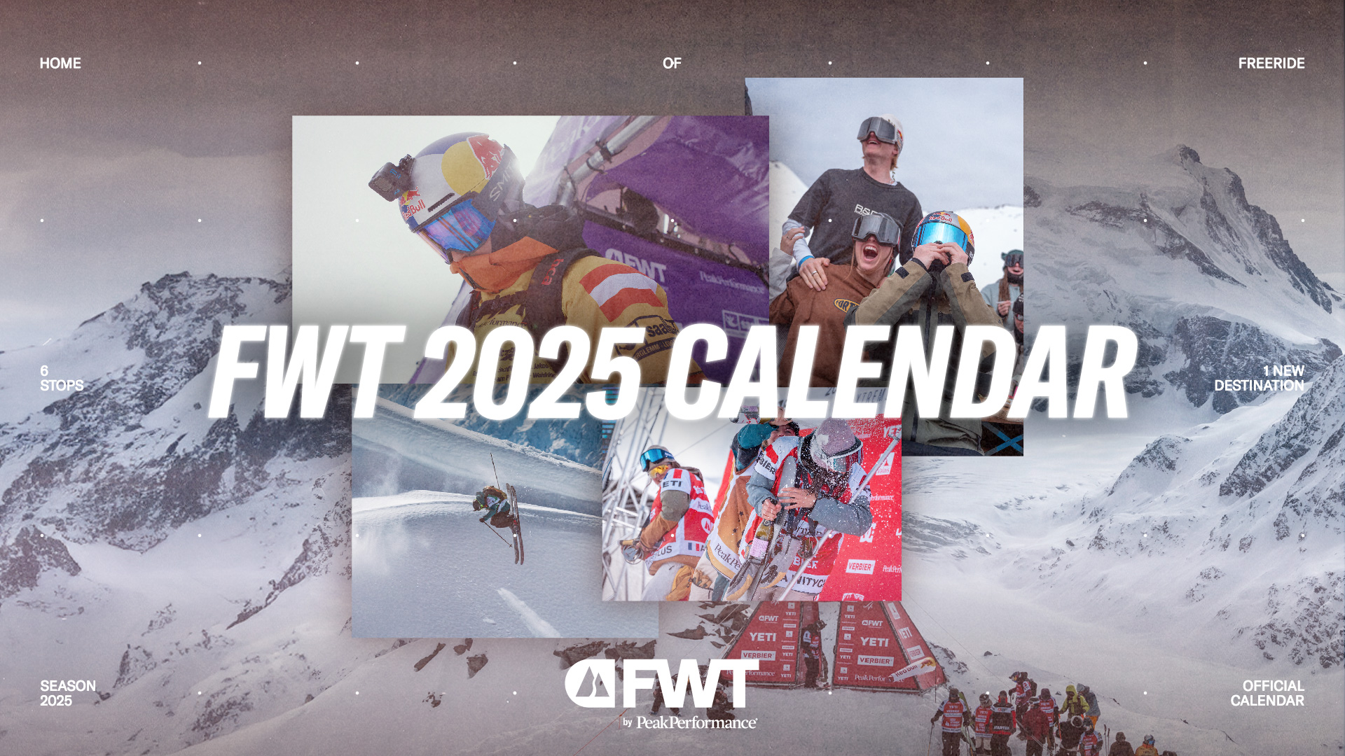 Freeride World Tour Announces 2025 Competition Schedule