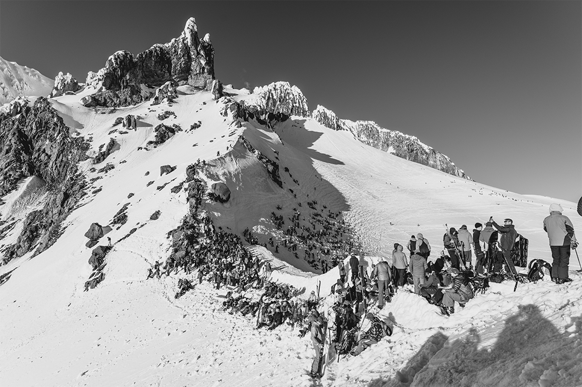 Illumination Saddle, Mt. Hood – Skiing's Summer Solstice Gathering Through The Lens of Carter Edwards