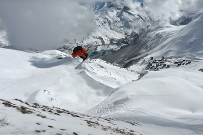 Follow Candide Thovex as he Boosts Around Tignes, France