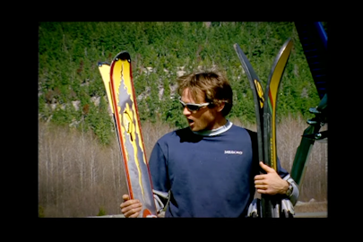 Scott Gaffney Takes Shane McConkey's Iconic Stinger Water Skis for a Rip at Palisades Tahoe