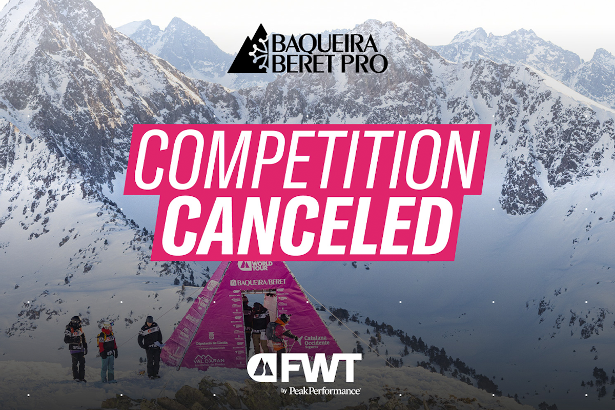 Freeride World Tour Cancels First Stop of 2024 Over Concerning Snow Conditions
