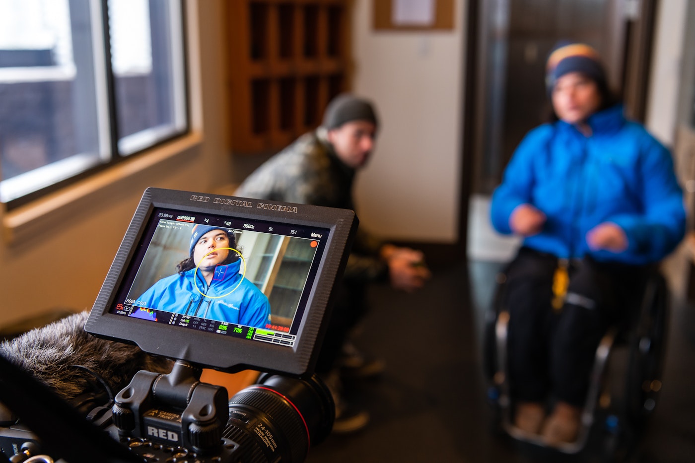 Trevor Kennison sits for a video interview