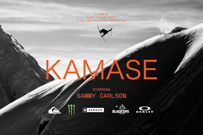 Watch Sammy Carlson's Epic Freeride Voyage, From AK to BC and Back Again, in "KAMASE"