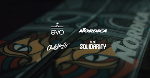 Nordica and Evo Drop Special Edition Cultura Skis