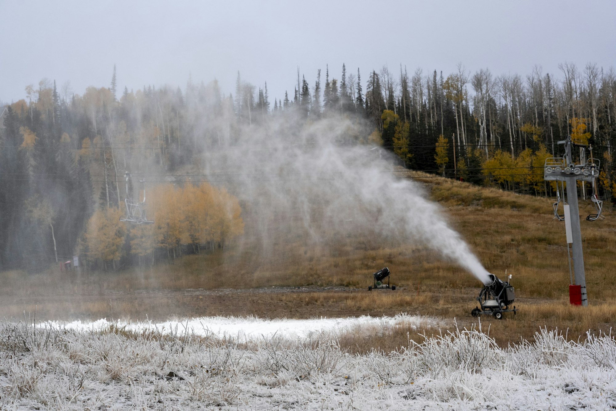 Brian Head Resort Starts Its Snow Guns for November 10 Opening